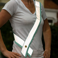 Cycling reflective sashes