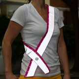 Cycling reflective sashes