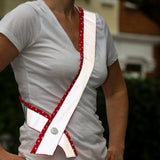 Cycling reflective sashes